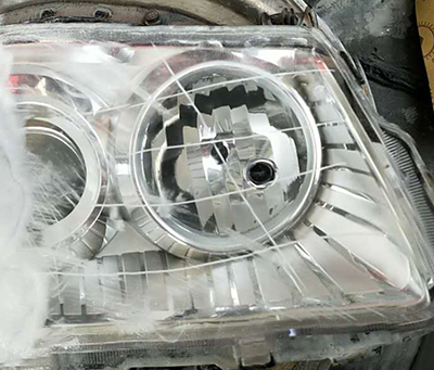 【汽車大燈燈罩表面劃痕問題】無需換燈，修復如初